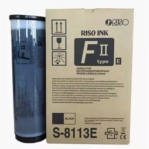 RISO S-8113 Black F II Type Duplicator Ink
